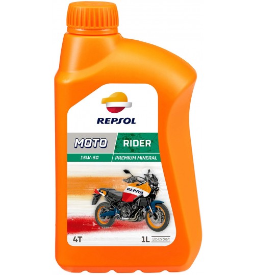 REPSOL MOTO RIDER 4T 15W50, 1л